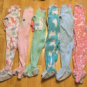 Lot of 18 month pajamas